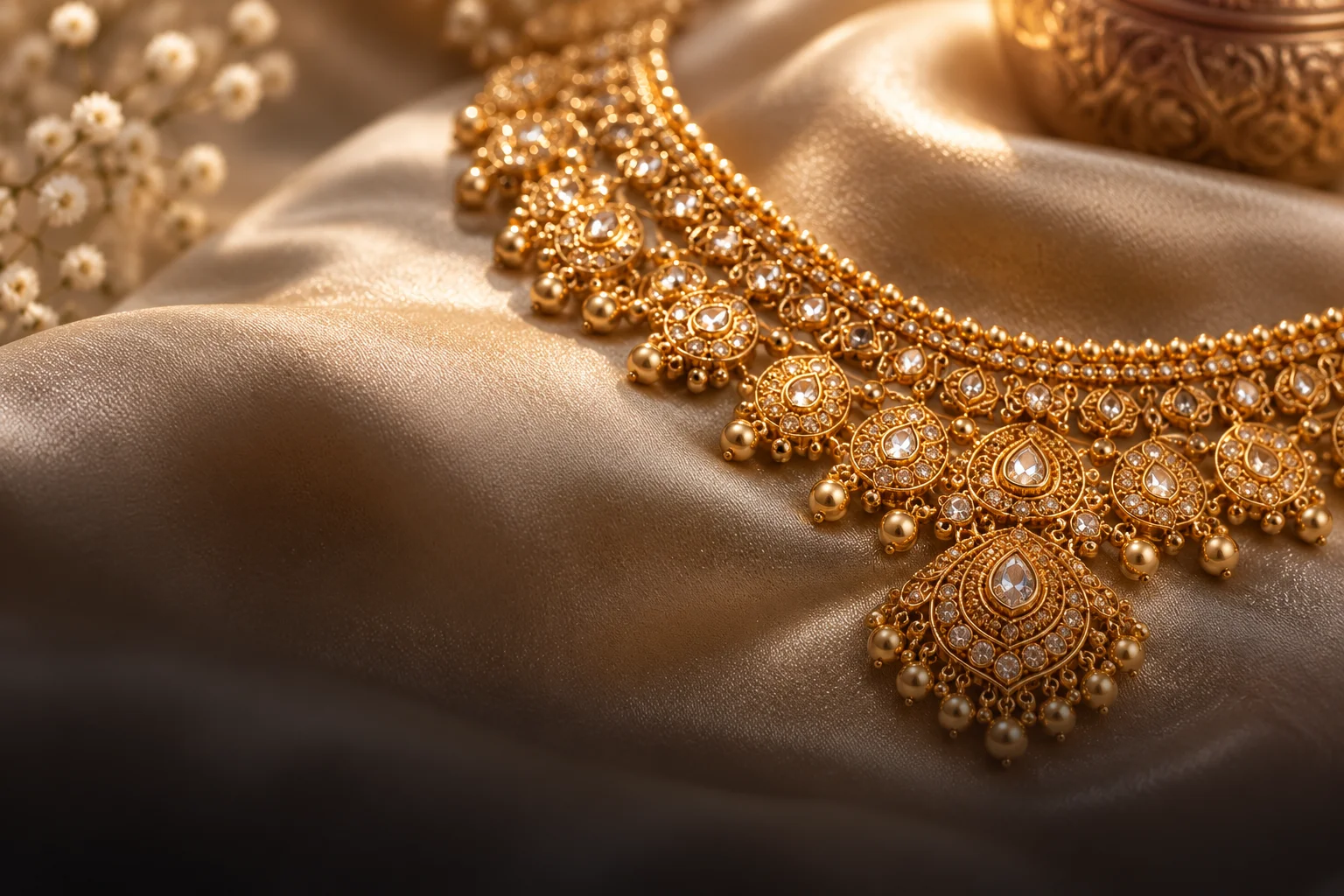 Fine gold jewellery